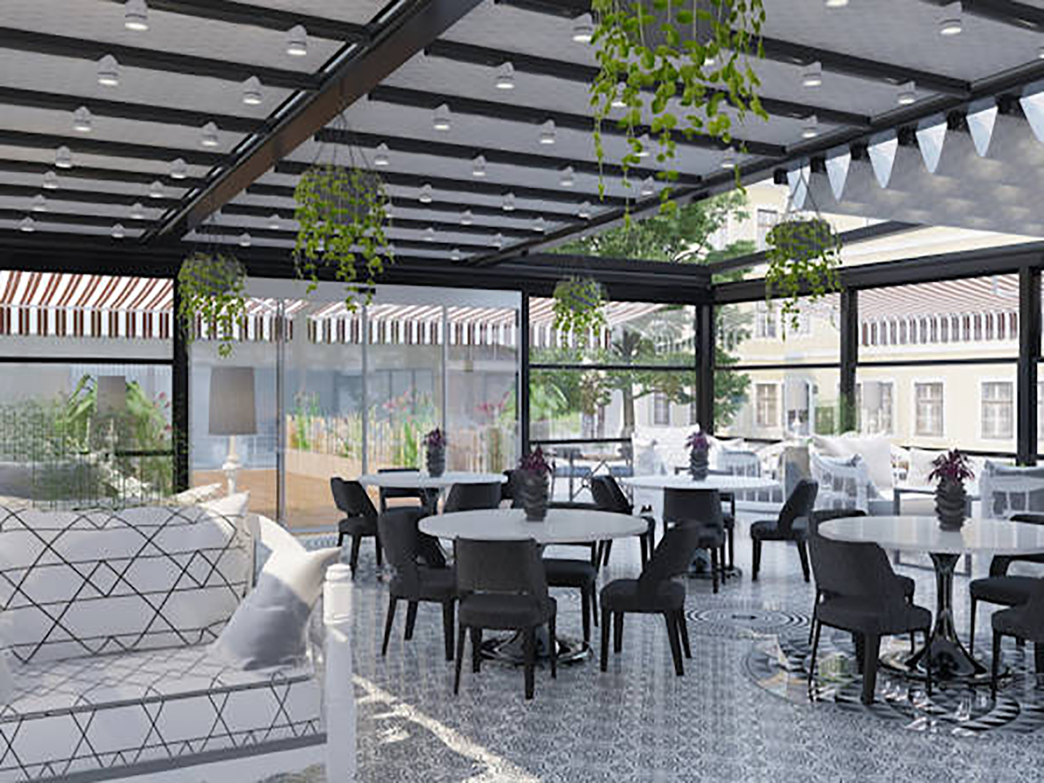 İzmir Tente Pergola, Otomatik Tente Pergola Modeli 4