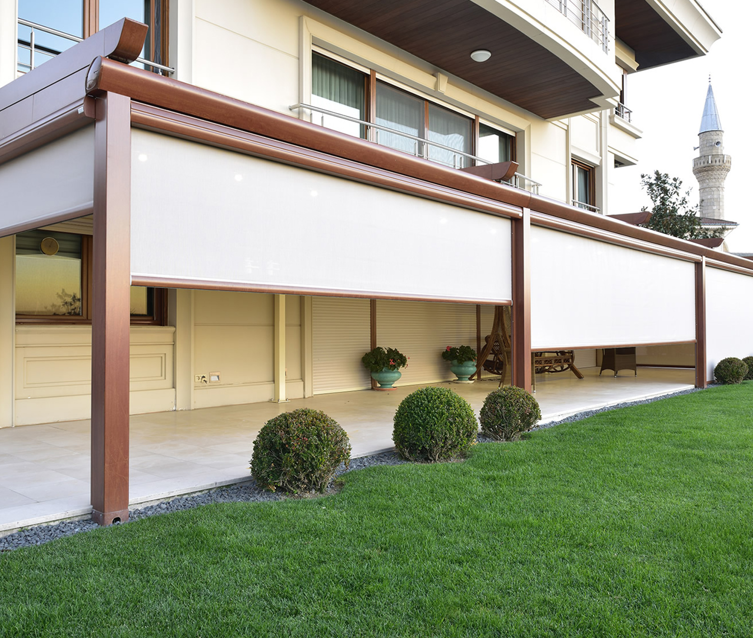 İzmir Tente Pergola, Zip Perde Modelleri