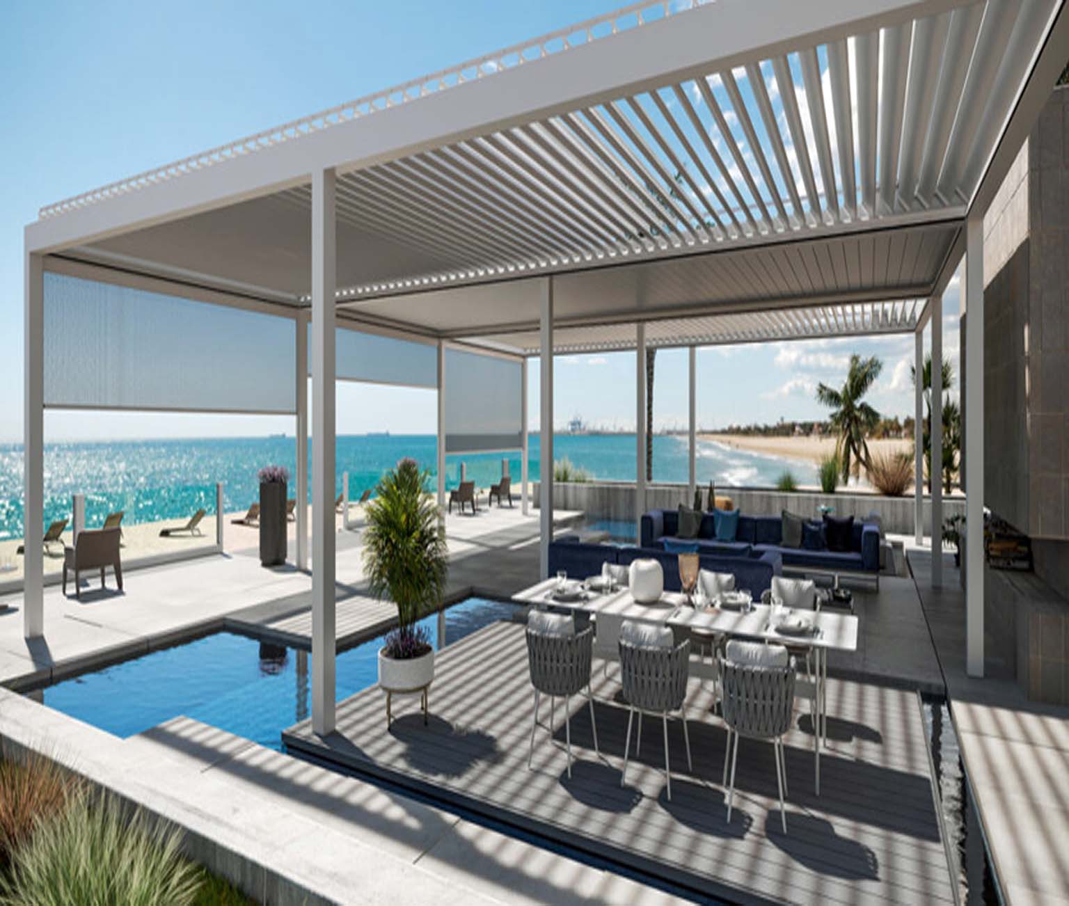 Bioklimatik pergola